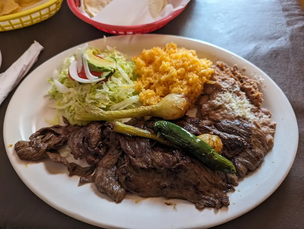 Carne Asada Plate