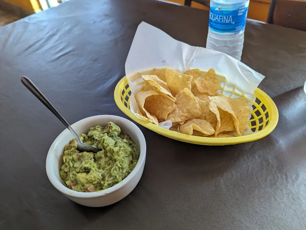 Chips and Guacamole Dip